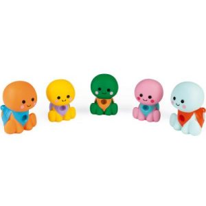 achetez Lot de 5 jouets de bain tortue la famille Ribambelle Janod au meilleur prix en promo