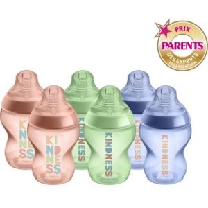 achetez Lot de 6 biberons Closer to Nature Kindness (260 ml) Tommee Tippee au meilleur prix en promo