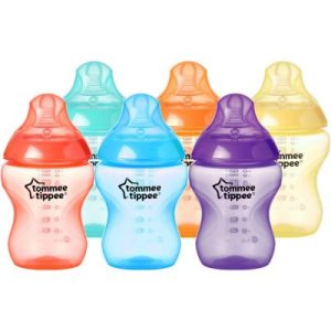 achetez Lot de 6 biberons Closer to nature Fiesta Mixte (260 ml) Tommee Tippee au meilleur prix en promo