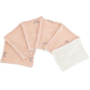 achetez Lot de 6 lingettes lavables Utopia (8 x 11 cm) Little Crevette au meilleur prix en promo