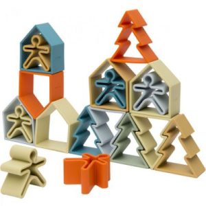 achetez Lot de 6 personnages + 6 maisons + 6 arbres Nature Dëna au meilleur prix en promo