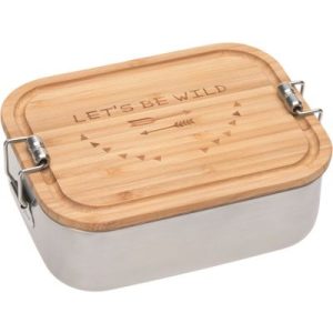 achetez Lunch box inox et bambou Adventure Lässig au meilleur prix en promo