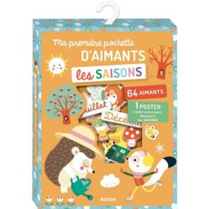 achetez Ma première pochette d'aimants Les saisons Auzou Editions au meilleur prix en promo