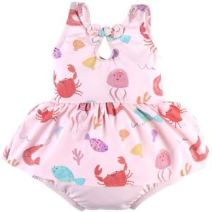 achetez Maillot de bain double protection Crevettes roses (9-12 mois) Archimède au meilleur prix en promo