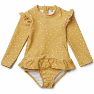 achetez Maillot de bain manches longues Sille confetti yellow mellow (2-3 ans) Liewood au meilleur prix en promo