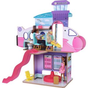 achetez Maison de poupée Luxe Life 2 en 1 Aéroport + avion KidKraft au meilleur prix en promo