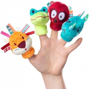 achetez Marionnettes à doigts Jungle Lilliputiens au meilleur prix en promo
