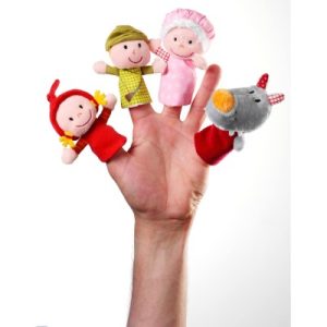 achetez Marionnettes à doigts Petit chaperon rouge Lilliputiens au meilleur prix en promo
