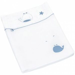 achetez Matelas à langer Blue baleine (52 x 68 cm) Sauthon au meilleur prix en promo