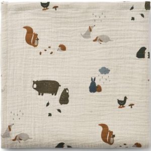 achetez Maxi lange Ben Friendship Sandy mix (110 x 110 cm) Liewood au meilleur prix en promo