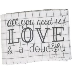 achetez Maxi lange Doudou (120 x 120 cm) Little Crevette au meilleur prix en promo