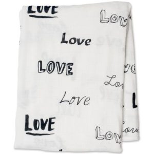 achetez Maxi lange Love (120 x 120 cm) Lulujo au meilleur prix en promo