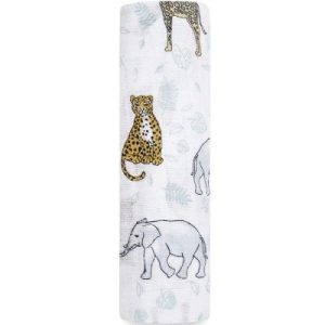 achetez Maxi lange en mousseline de coton Jungle (120 x 120 cm) aden + anais au meilleur prix en promo