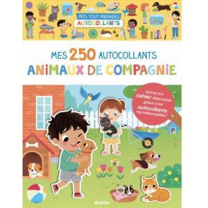 achetez Mes 250 autocollants Animaux de compagnie Auzou Editions au meilleur prix en promo