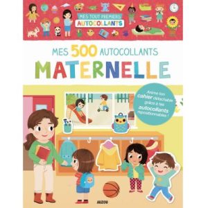 achetez Mes 500 autocollants Maternelle Auzou Editions au meilleur prix en promo