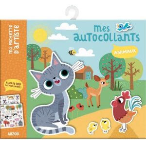 achetez Mes autocollants animaux Auzou Editions au meilleur prix en promo