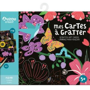 achetez Mes cartes à gratter fleurs Auzou Editions au meilleur prix en promo