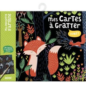 achetez Mes cartes à gratter forêt Auzou Editions au meilleur prix en promo