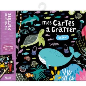 achetez Mes cartes à gratter océan Auzou Editions au meilleur prix en promo