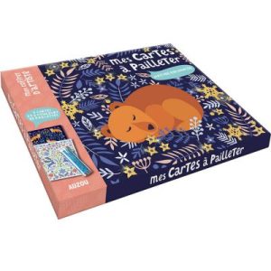 achetez Mes cartes à pailleter nature enchantée Auzou Editions au meilleur prix en promo