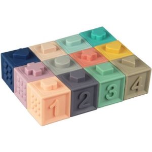 achetez Mes premiers cubes éducatifs (12 pièces) BabyToLove au meilleur prix en promo