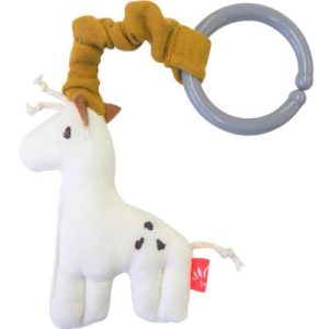 achetez Mini hochet à suspendre Girafe (24 cm) Kikadu au meilleur prix en promo