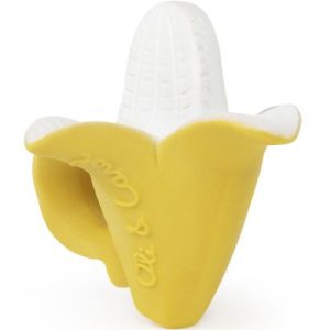 achetez Mini jouet de dentition en latex Anita la banane Chewy to go Oli & Carol au meilleur prix en promo