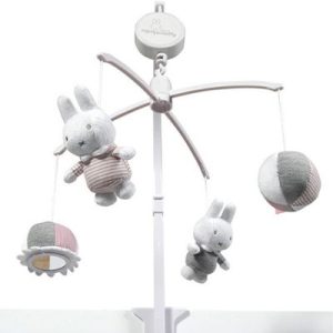 achetez Mobile musical Miffy Rose Velours Pioupiou et Merveilles au meilleur prix en promo