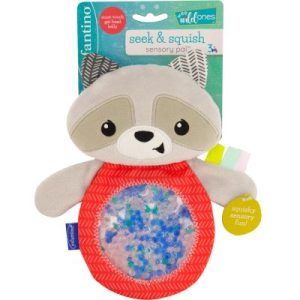 achetez Mon doudou raton laveur sensoriel Infantino au meilleur prix en promo