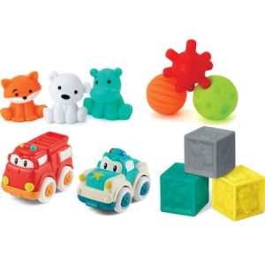 achetez Mon premier coffret jouets sensoriels (8 pièces) Infantino au meilleur prix en promo