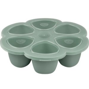 achetez Moule de congélation multi portions silicone Sage green (6 x 90 ml) Béaba au meilleur prix en promo