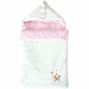 achetez Nid d'ange passe sangle Jolly étoile rose (80 cm) Domiva au meilleur prix en promo