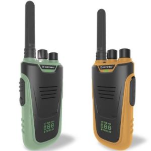 achetez Paire de Talkie-Walkie KIDYTALK vert jaune KIDYWOLF au meilleur prix en promo