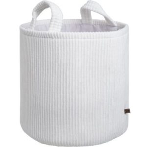 achetez Panier de rangement Sense blanc (38 cm) Baby's Only au meilleur prix en promo