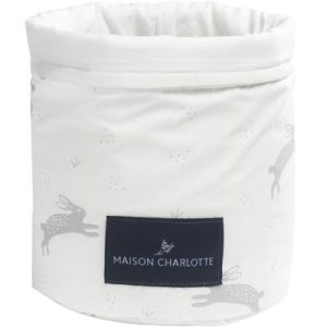 achetez Panier de toilette Belleville lapin (19 x 15 cm) Maison Charlotte au meilleur prix en promo