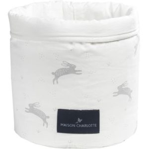 achetez Panier de toilette Belleville lapin (24 x 20 cm) Maison Charlotte au meilleur prix en promo