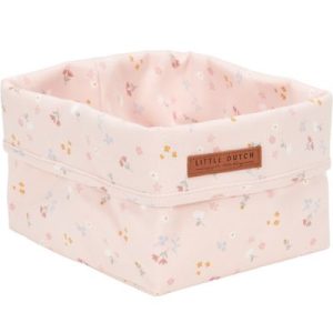 achetez Panier de toilette Little pink flowers (15 x 15 cm) Little Dutch au meilleur prix en promo