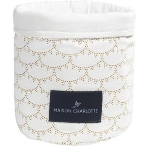 achetez Panier de toilette Rivoli (19 x 15 cm) Maison Charlotte au meilleur prix en promo