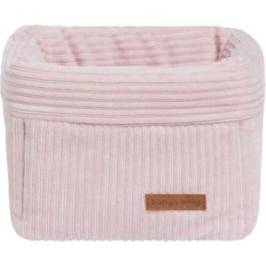 achetez Panier de toilette Sense rose (18 x 18 cm) Baby's Only au meilleur prix en promo