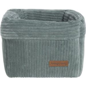 achetez Panier de toilette Sense vert d'eau (18 x 18 cm) Baby's Only au meilleur prix en promo