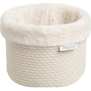 achetez Panier de toilette Sky beige (18 cm) Baby's Only au meilleur prix en promo