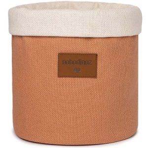 achetez Panier de toilette Tango Pure Line sienna brown (24 x 19 cm) Nobodinoz au meilleur prix en promo