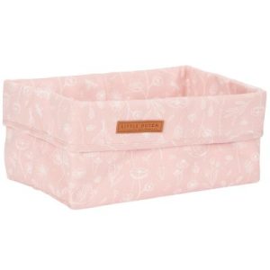 achetez Panier de toilette Wild Flowers pink (25 x 25 cm) Little Dutch au meilleur prix en promo