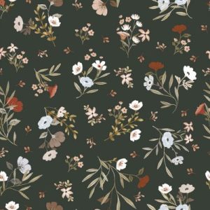 achetez Papier peint Floral Poetry foncé (50 cm x 10 m) Lilipinso au meilleur prix en promo
