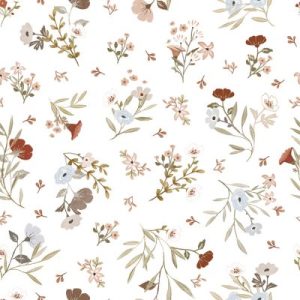 achetez Papier peint Floral Poetry neige (50 cm x 10 m) Lilipinso au meilleur prix en promo
