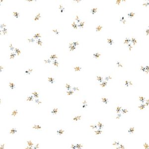 achetez Papier peint Floral Whisper neige (50 cm x 10 m) Lilipinso au meilleur prix en promo