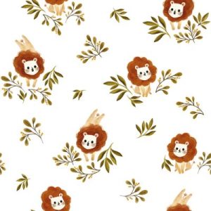 achetez Papier peint Tiny Lion (50 cm x 10 m) Lilipinso au meilleur prix en promo