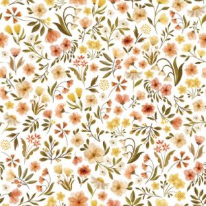 achetez Papier peint Vintage Flowers (50 cm x 10 m) Lilipinso au meilleur prix en promo
