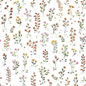 achetez Papier peint fleurs Queyran (50 x 1000 cm) Lilipinso au meilleur prix en promo