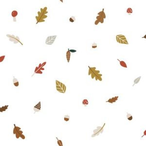 achetez Papier peint intissé Forest Happiness feuilles d'automne (10 m) Lilipinso au meilleur prix en promo
